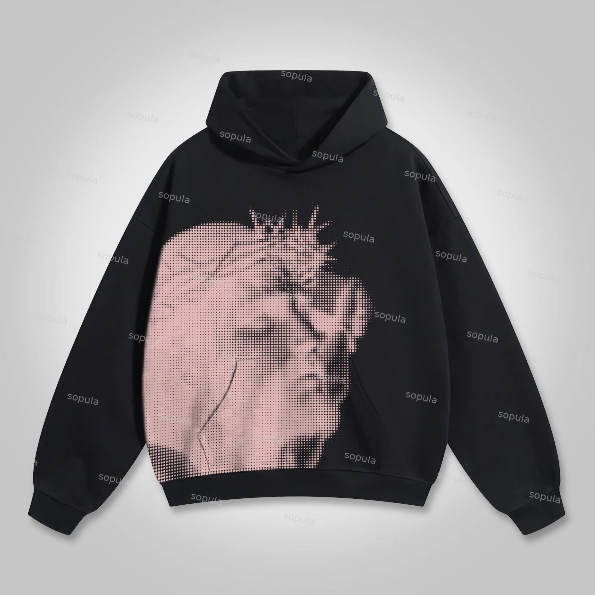 Sopula Jesus Outlet Printing Graphics Cotton Pocket Hoodie