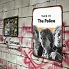 [Grande Taille]The Police - Panneaux en &eacute;tain m&eacute;tallique(30*40cm)