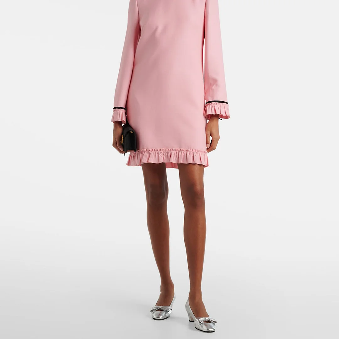 Women's Metallic Finish Chunky Heel Bow Square Toe Silver Pumps