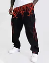 Blood Red Coil Devil Casual Sweatpants by Inlyline