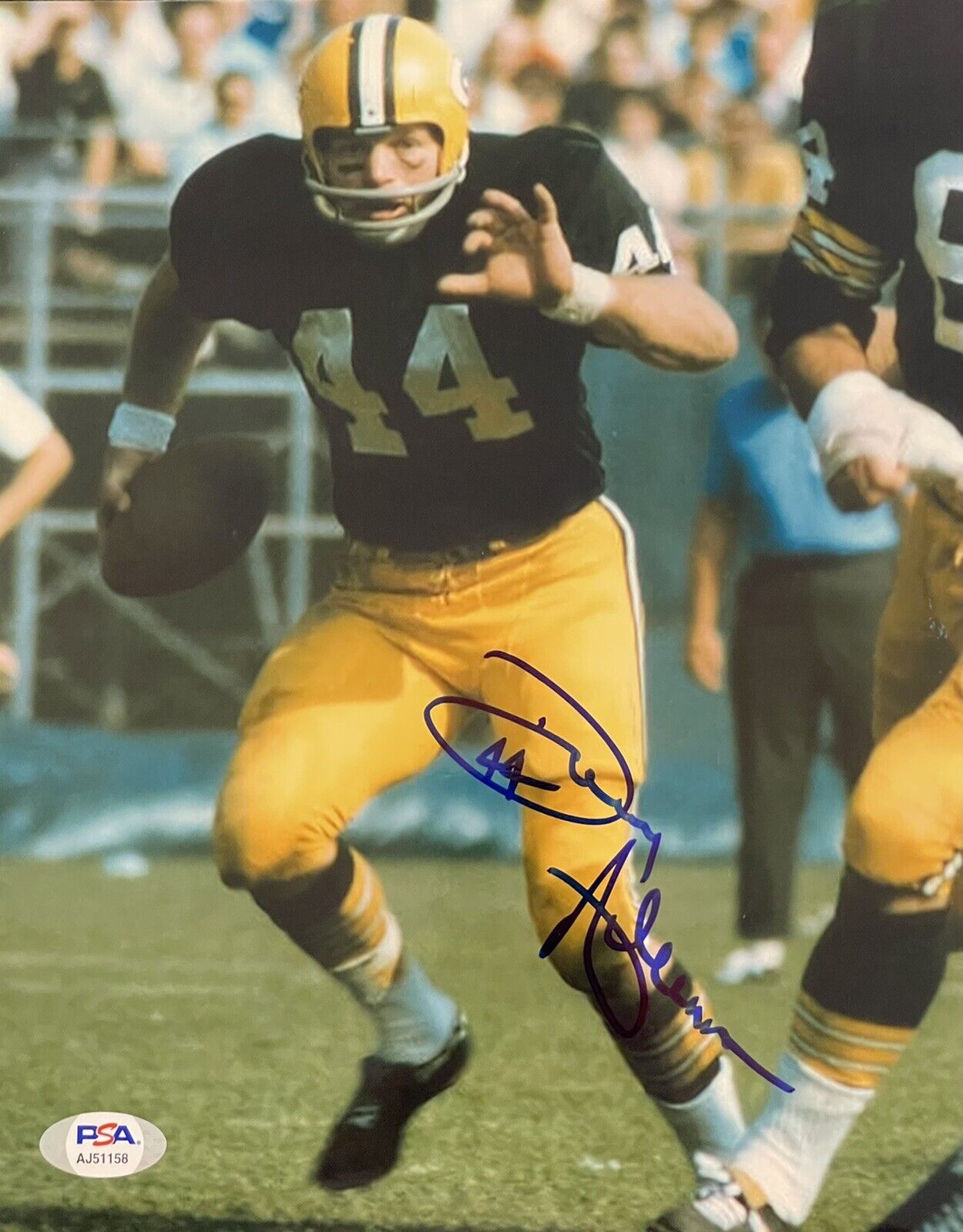 Donny Anderson Signed Autographed Green Bay Packers 8x10 Photo Poster painting PSA/DNA