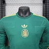 2025 Long Sleeve Player Version Mexico National Gold cup Version Green Football Shirt 1:1 Thai Quality
