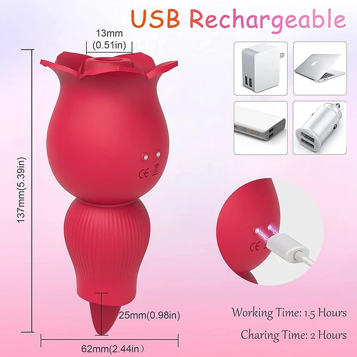 Rose Toy Magnetic Charging Cable  2026 New Universal Replacement for Adult  Toys