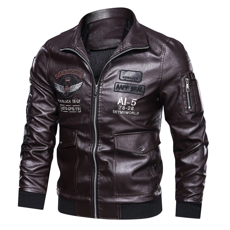 Vintage Men's A-2 Flight Suit Leather Jacket