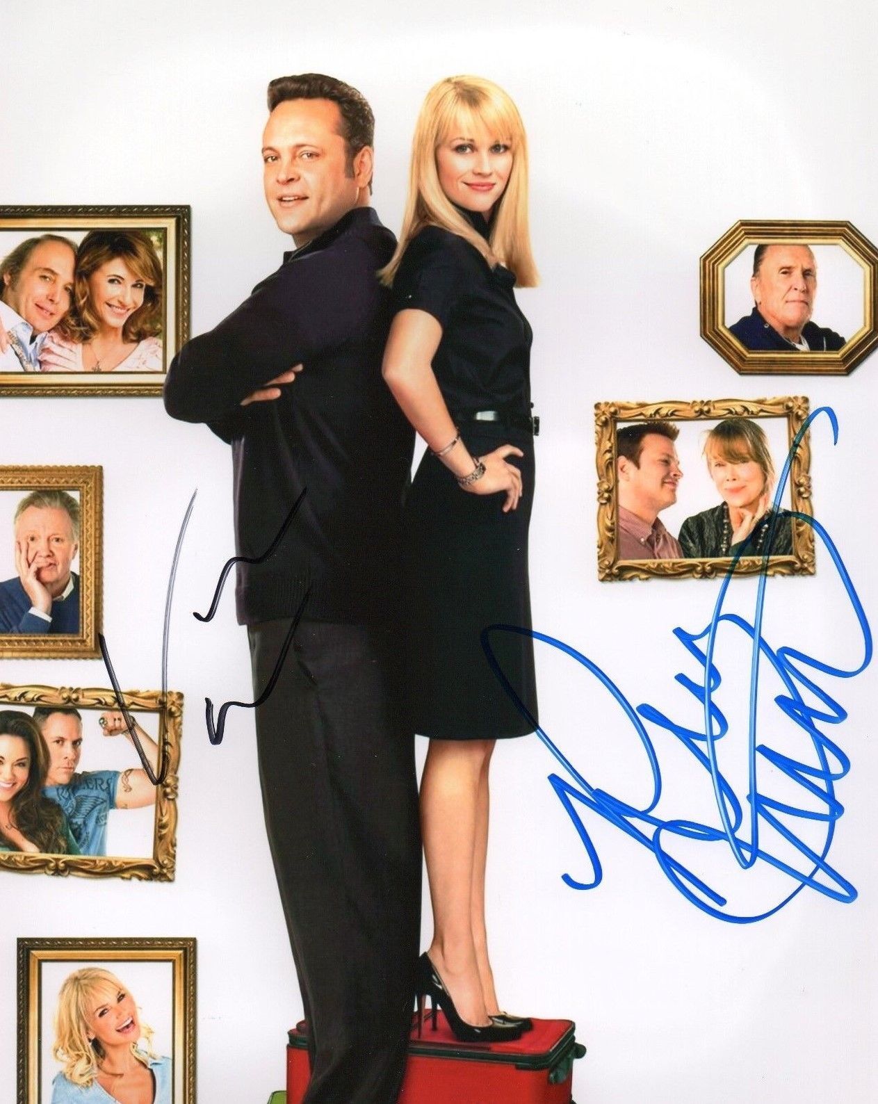 REESE WITHERSPOON & VINCE VAUGHN AUTOGRAPHED SIGNED A4 PP POSTER Photo Poster painting PRINT 1