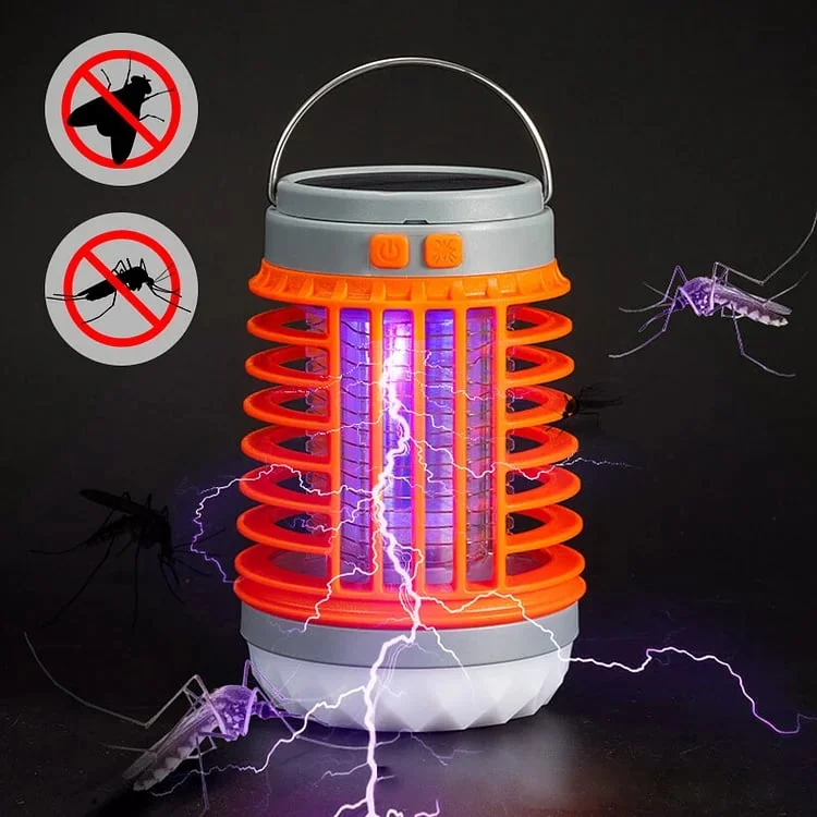 💥Multi-functional Solar Camping Mosquito Killer Lamp