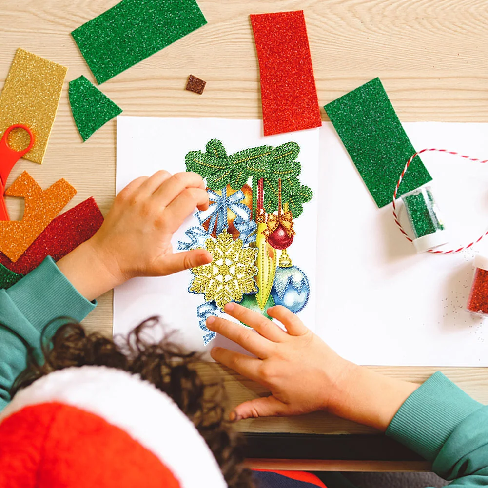 5D Diamond Painting Stickers Self-Adhesive Sticker for Kids Gifts