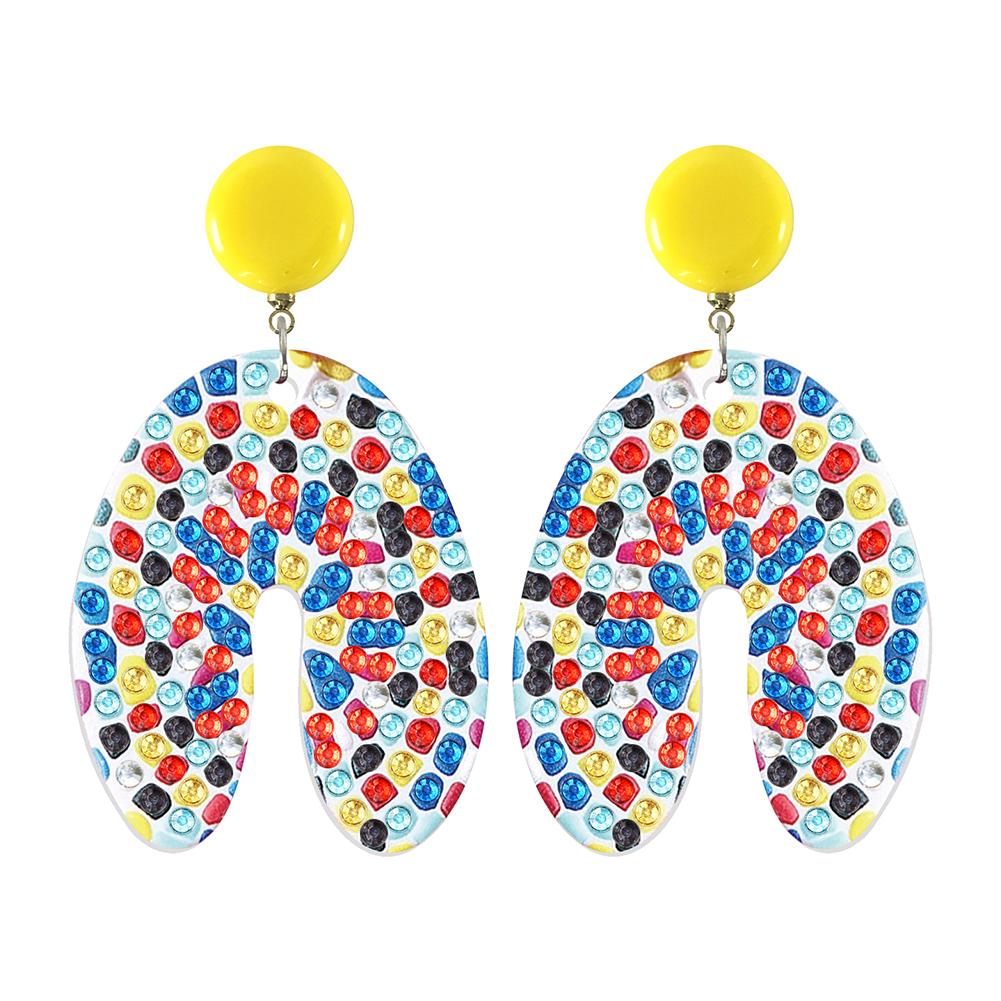 

Geometry Earrings - 5D DIY Craft Fashion Accessories, 501 Original