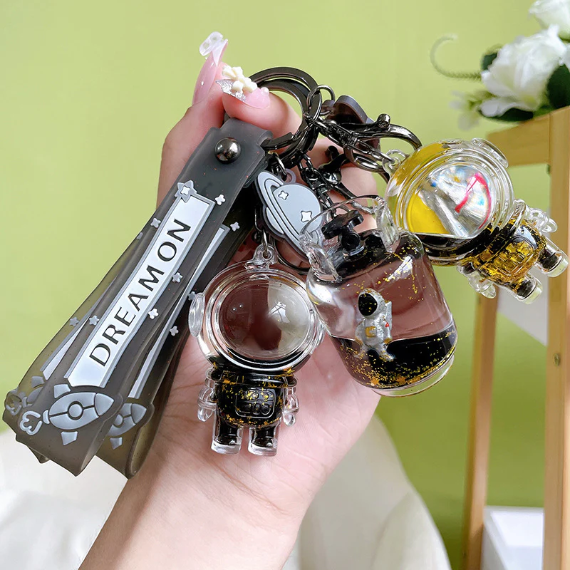 Creative Floating Astronaut Key Chain