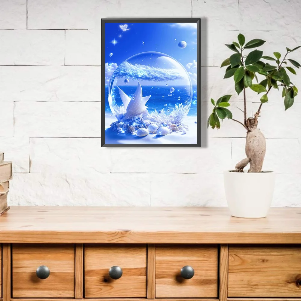 Diamond Painting - Full Round Drill - Beach(30*40cm)