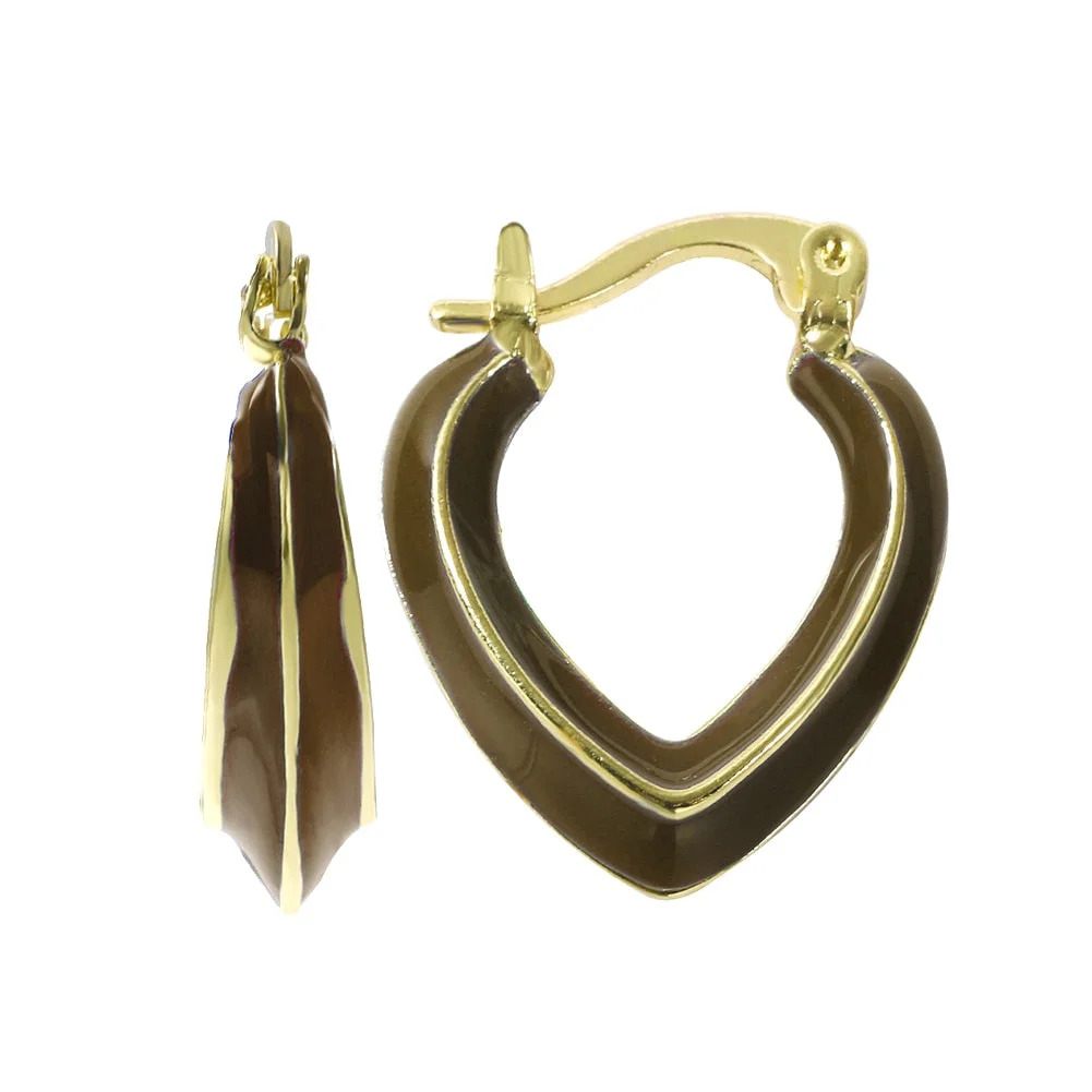 Dvacaman 2022 Valentine's Day Heart-Shaped Rhinestone Earrings For Women Shiny Statement Wedding Party Gift Crystal Drop Jewelry