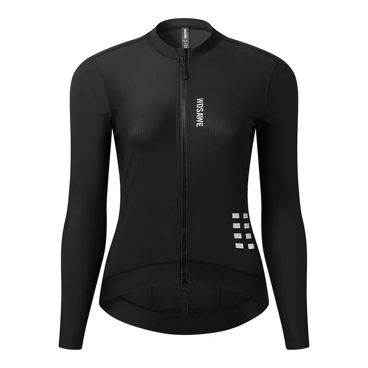 WOSAWE Men's Autumn Sublimation Printing Full Sleeve Mountain Bike Jerseys 