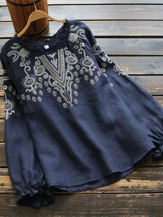 Women Half Sleeve V-neck Solid Color Dress