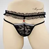 Low-Rise Sexy Lace Transparent Seamless U-Convex Thong