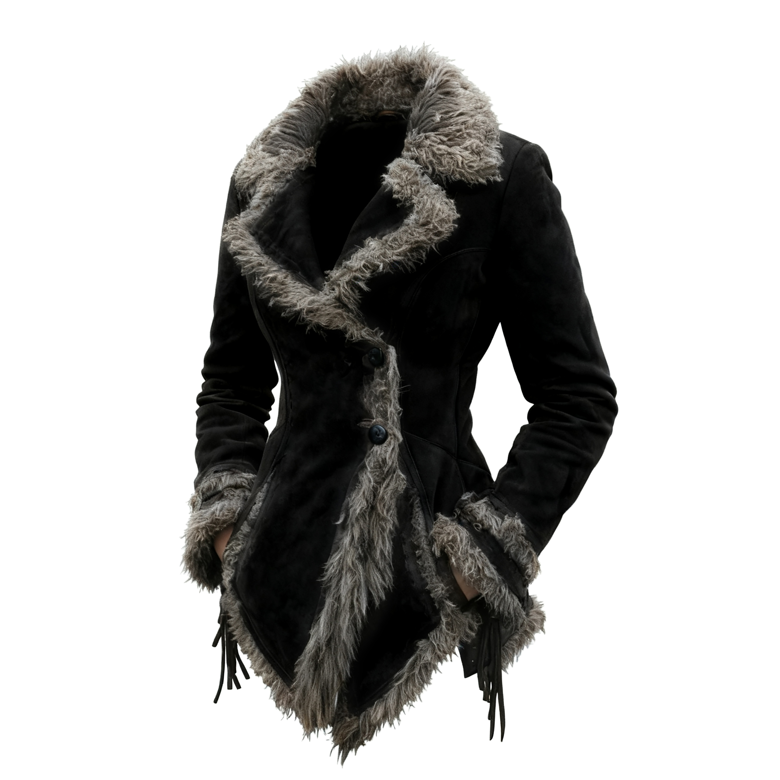  Stylish Shearling-Trimmed Jacket for Winter Outdoors