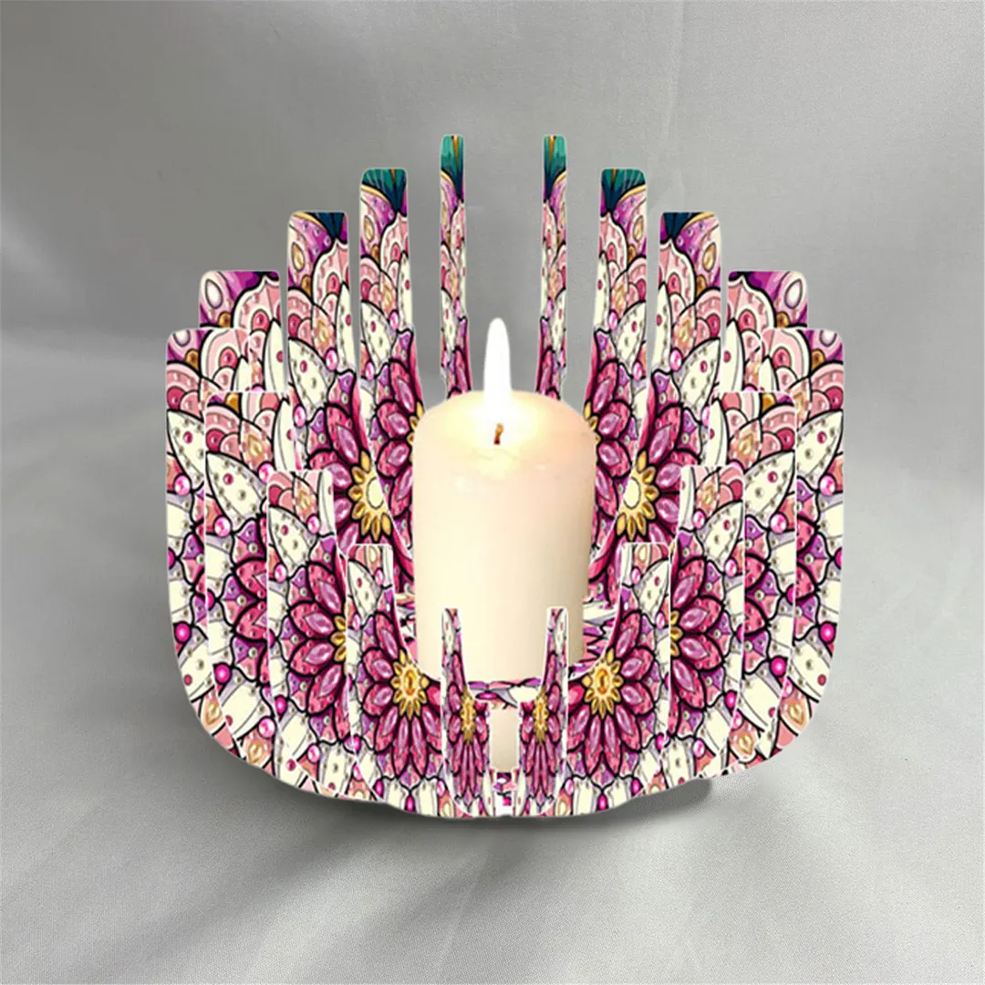 DIY Diamond Art Painting Kits of Candle Holder for Aromatherapy & Home Decor