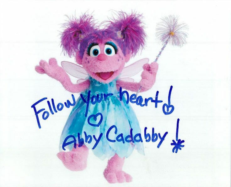 Leslie Carrara-Rudolph (Abby Cadabby Sesame Street) signed 8x10 Photo Poster painting