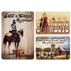3PCS West Cowboy - Vintage Metal Signs Set - 20*30cm/30*40cm - Western&Farm