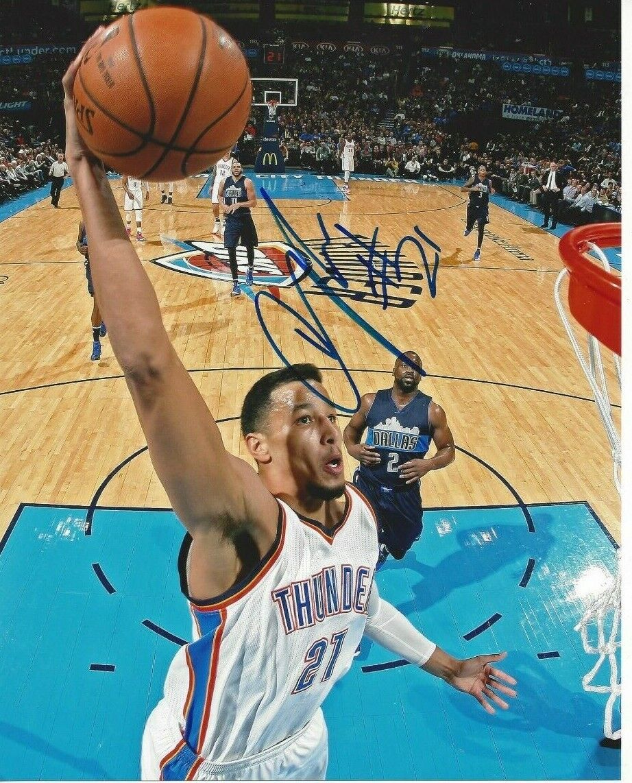 Andre Roberson Autographed 8x10 Oklahoma City ThunderRare C354