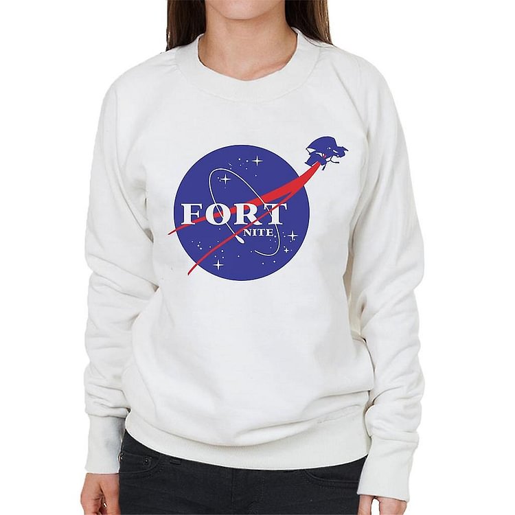 Fortnite Nasa Logo Women's Sweatshirt