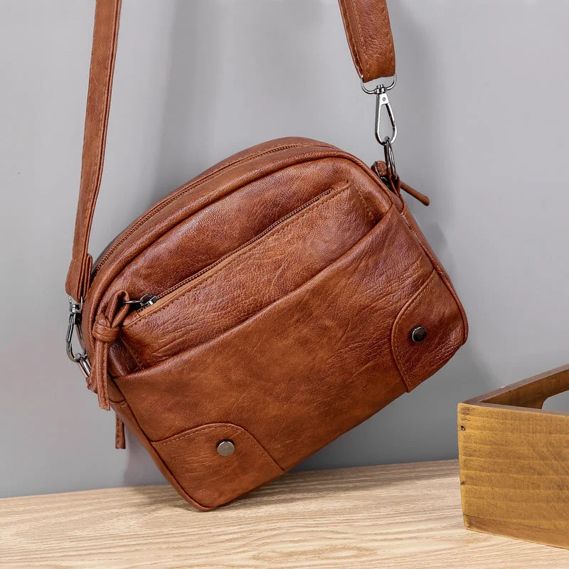 Vintage Simple Women Shoulder Bags
