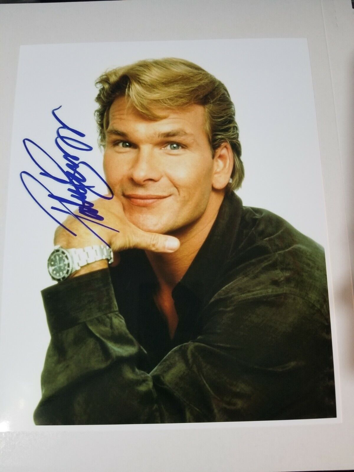 Patrick Swayze Signed 8x10 Photo Poster painting RP -  Shipping!!