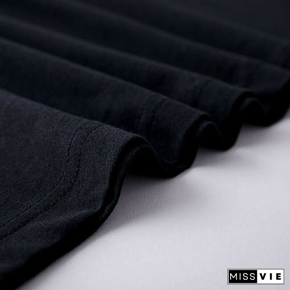 Stranger Things Themed Full Moon Halloween T Shirt Black