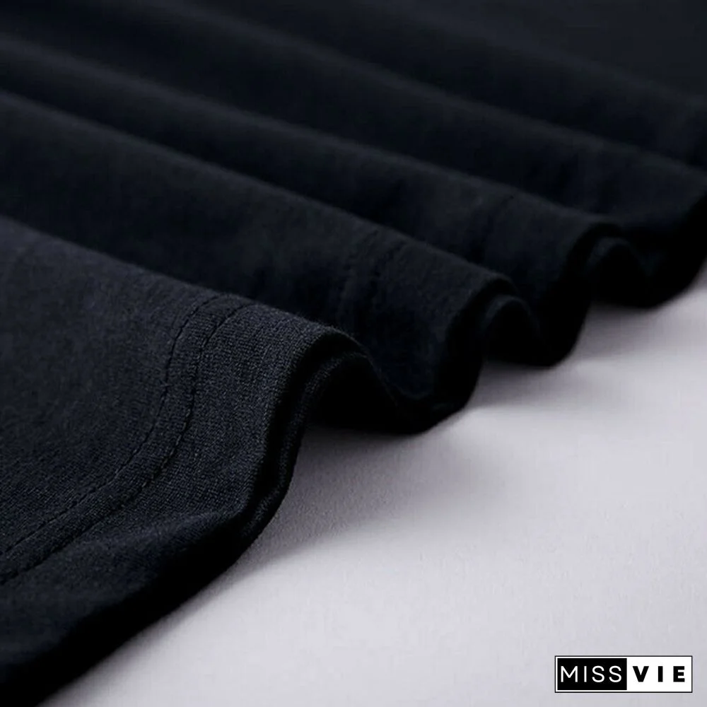 Stranger Things Themed Full Moon Halloween T Shirt Black