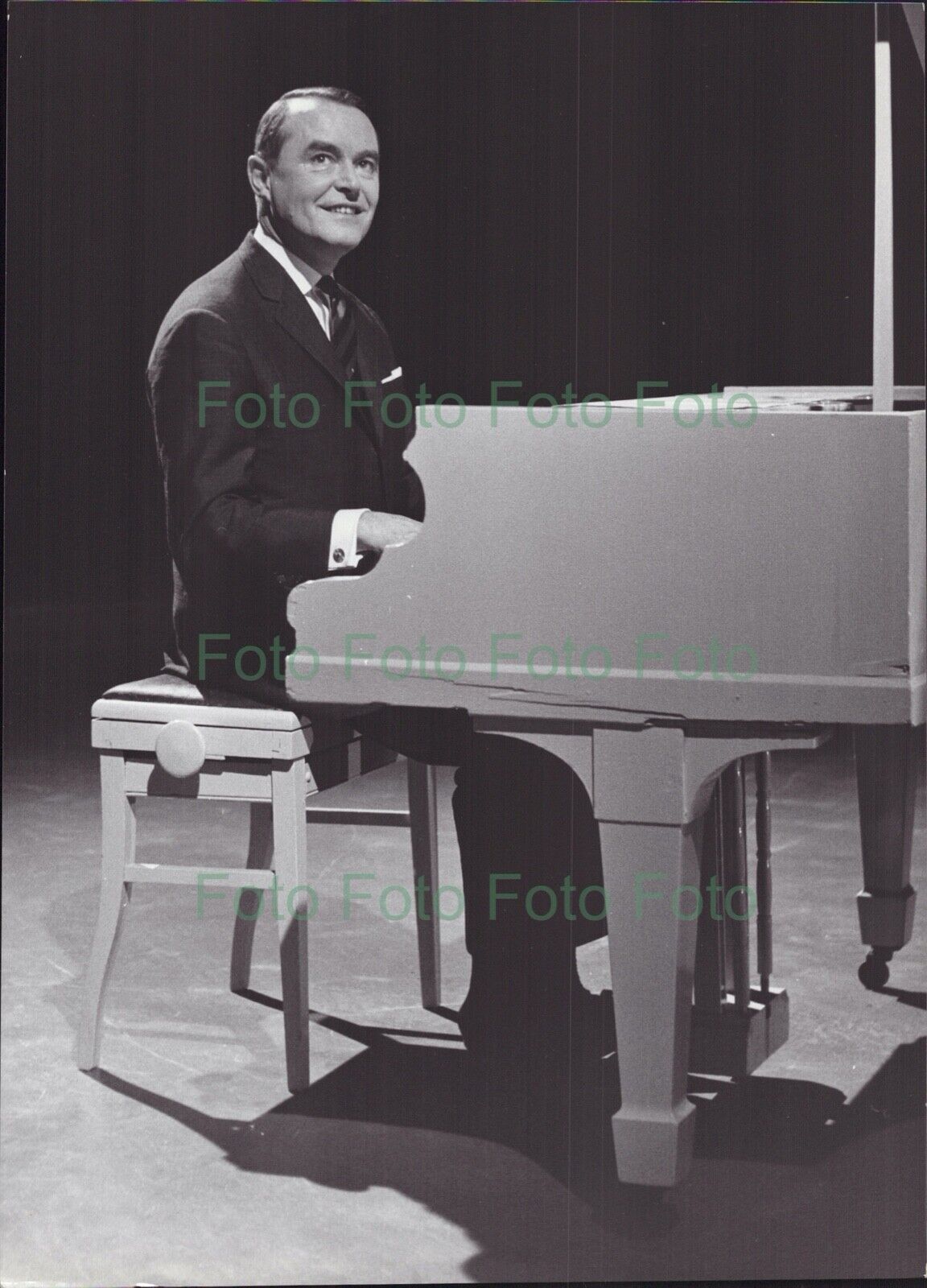 Fritz Schulz-Reichel Pianist Vintage Press Photo Poster painting R?hnert No Autograph (UN-288