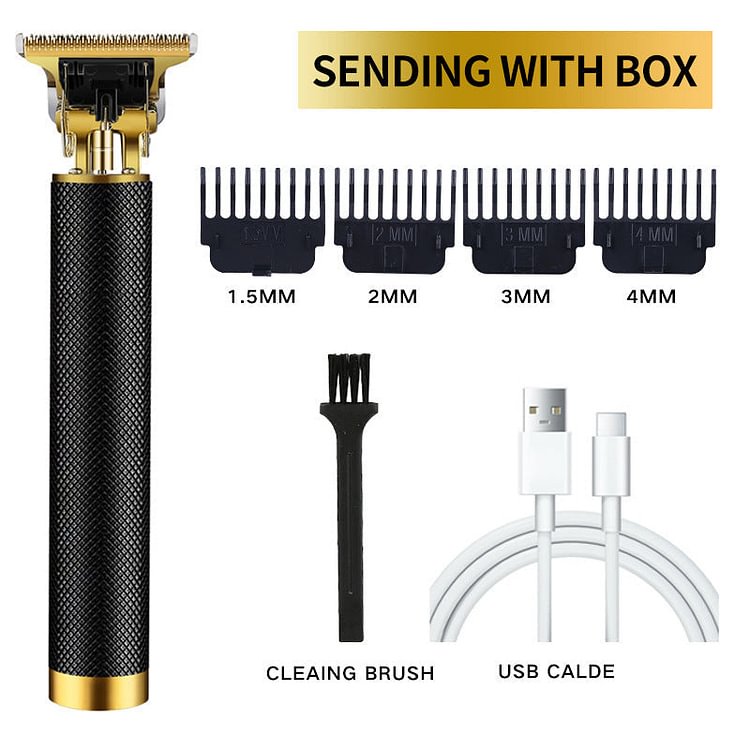 CZBRM LCD  Hair Clippers Professional Hair Trimmer