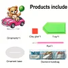DIY Car Balloon Bear Acrylic Special Shape Diamond Painting Desktop Ornaments