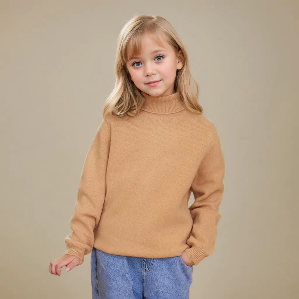 Durable Kid's Wool Sweater REAL SILK LIFE