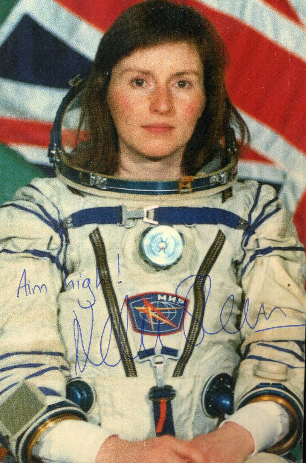 HELEN SHARMAN Signed Photo Poster paintinggraph Juno Astronaut Space 1st British Female preprint