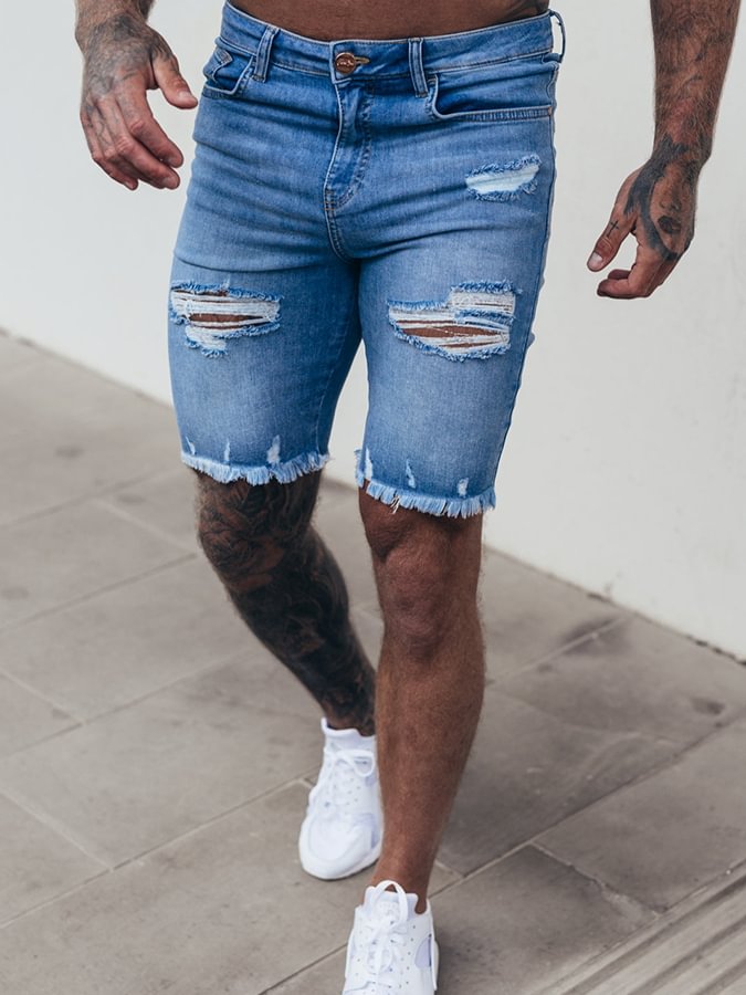 Men's Casual Denim Shorts