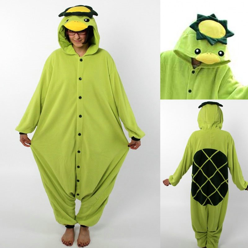 Animal Adult Kappa Onesies Hoodie kigurumi costume Pajamas-Pajamasbuy
