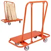[US Local Warehouse] Heavy Duty Drywall Sheet Cart Panel Dolly Wooden Board Trolley Flatbed Handcart