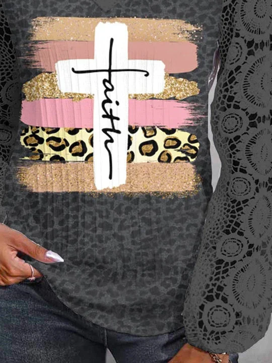 Women Half Sleeve V-neck Solid Color Dress