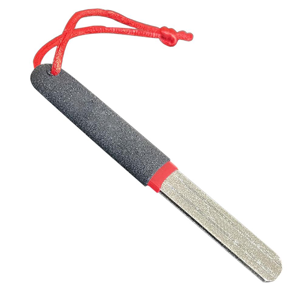 

Double Groove Fishing Hook Hone Fishing Grinding Hook Sharpener Tool (Red), 501 Original
