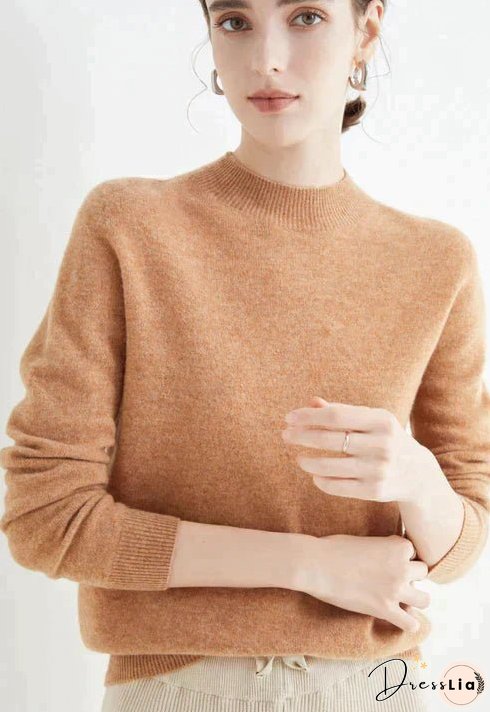 Carol Classic Long Sleeve Sweater