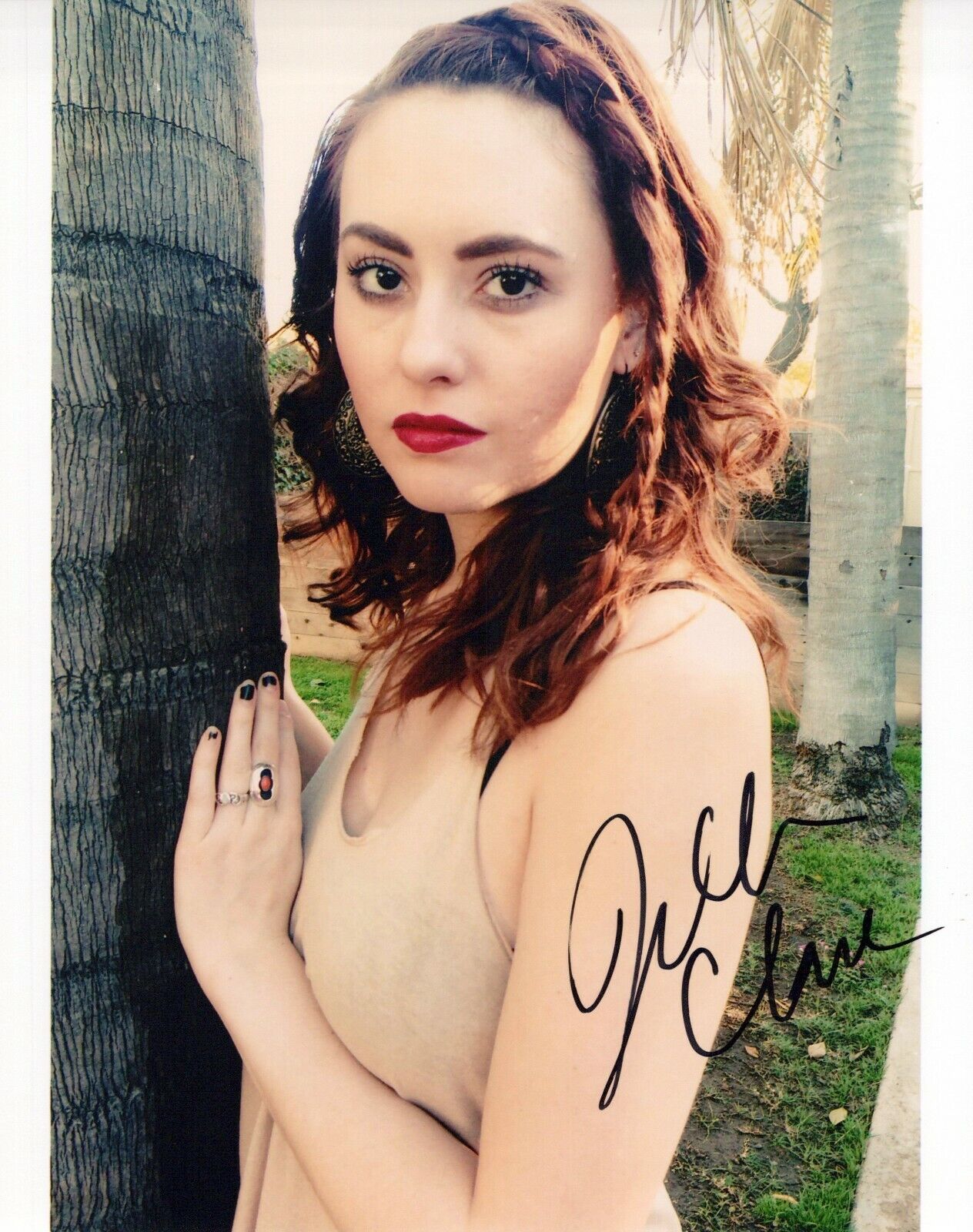 Jillian Clare head shot autographed Photo Poster painting signed 8x10 #6