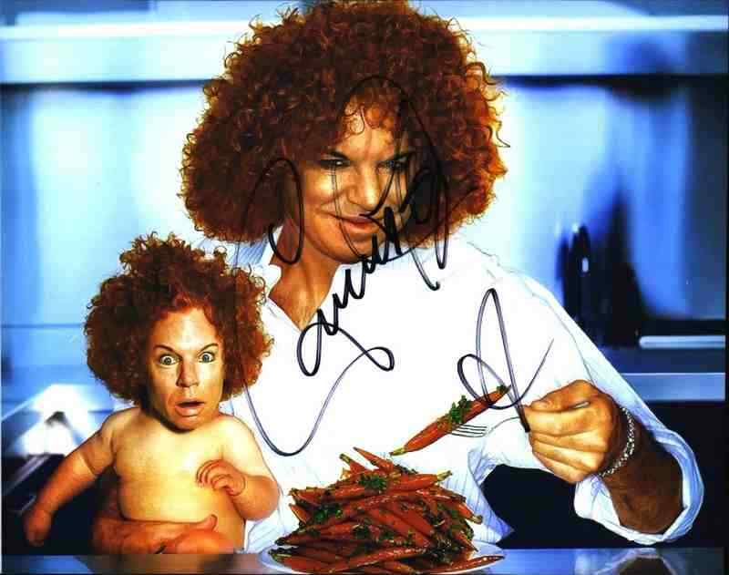 Carrot Top authentic signed celebrity 8x10 Photo Poster painting W/Cert Autograph A0067