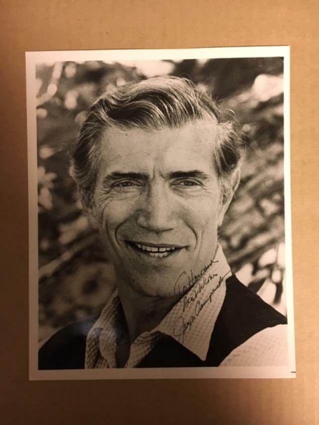 Joseph Campanello Mannix/Fugitive Signed 8x10 Photo Poster painting JSA Precertified