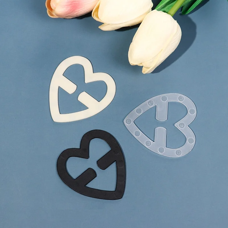 3ps New Invisible Bra Buckle Free Shipping Shadow-Shaped Underwear Buckle Bra Back Intimates Accessories Clips Strap Holders