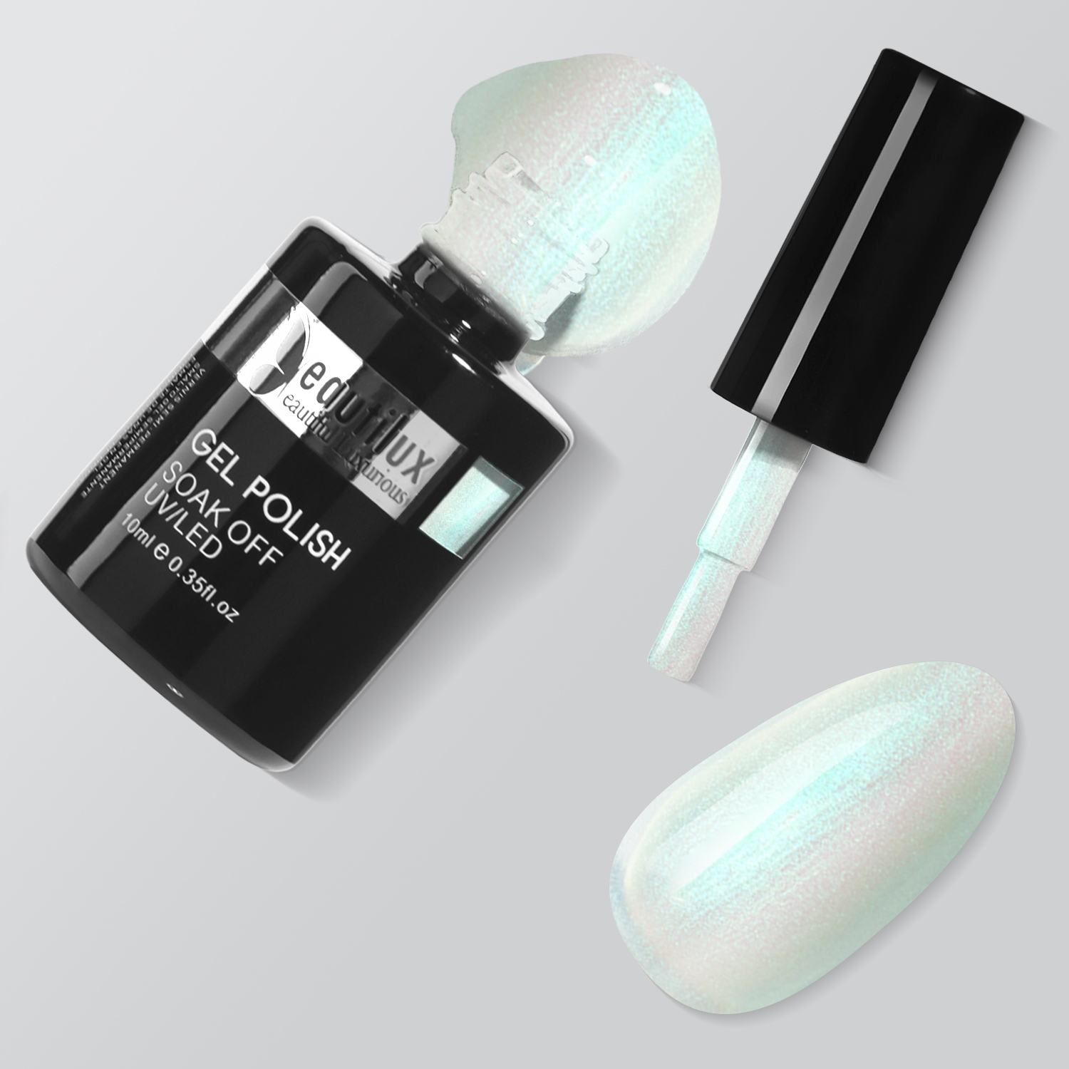 HEMA& TPO Free Nail Gel Polish Color 10ml Winter Collection-N&eacute;buline