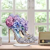 (US Local)DIY Special Shaped Diamond Painting High Heels Tabletop Ornaments Kit