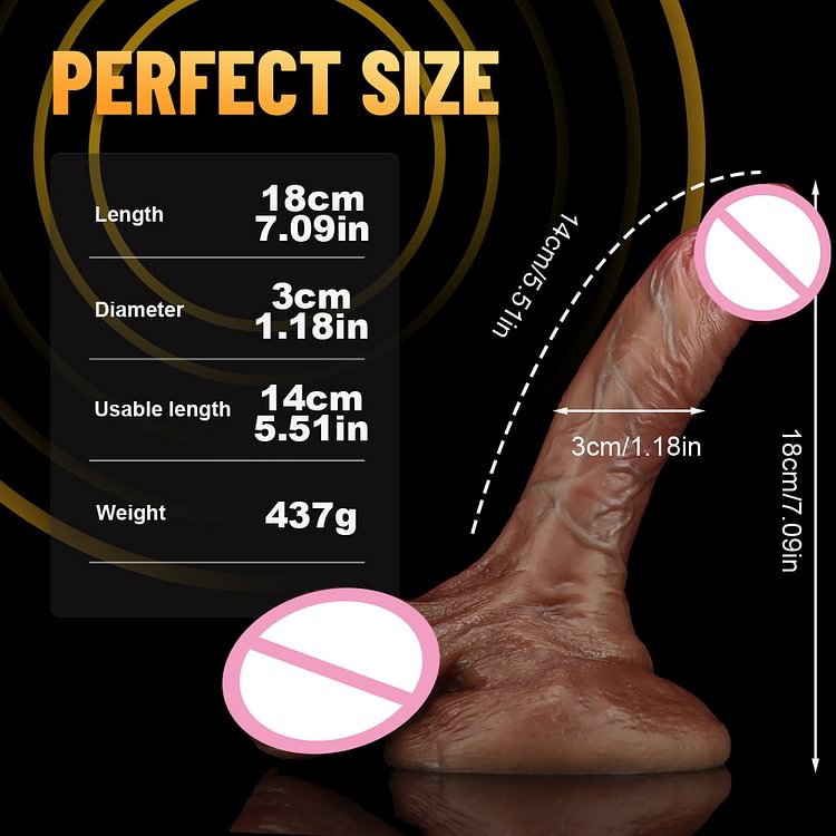 Female Large Penis Masturbation Super Soft High Fidelity Simulation Penis 