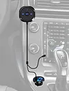 Wireless Bluetooth-compatible Music Receiver 3.5mm AUX Car Kit Adapter