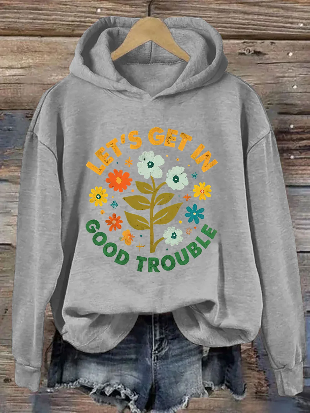 Lets Get In Good Trouble Hoodie