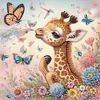 Diamond Painting-DIY Crystal Rhinestone Cartoon Deer