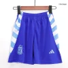 Argentina Away Kids Soccer Jerseys Kit 2024